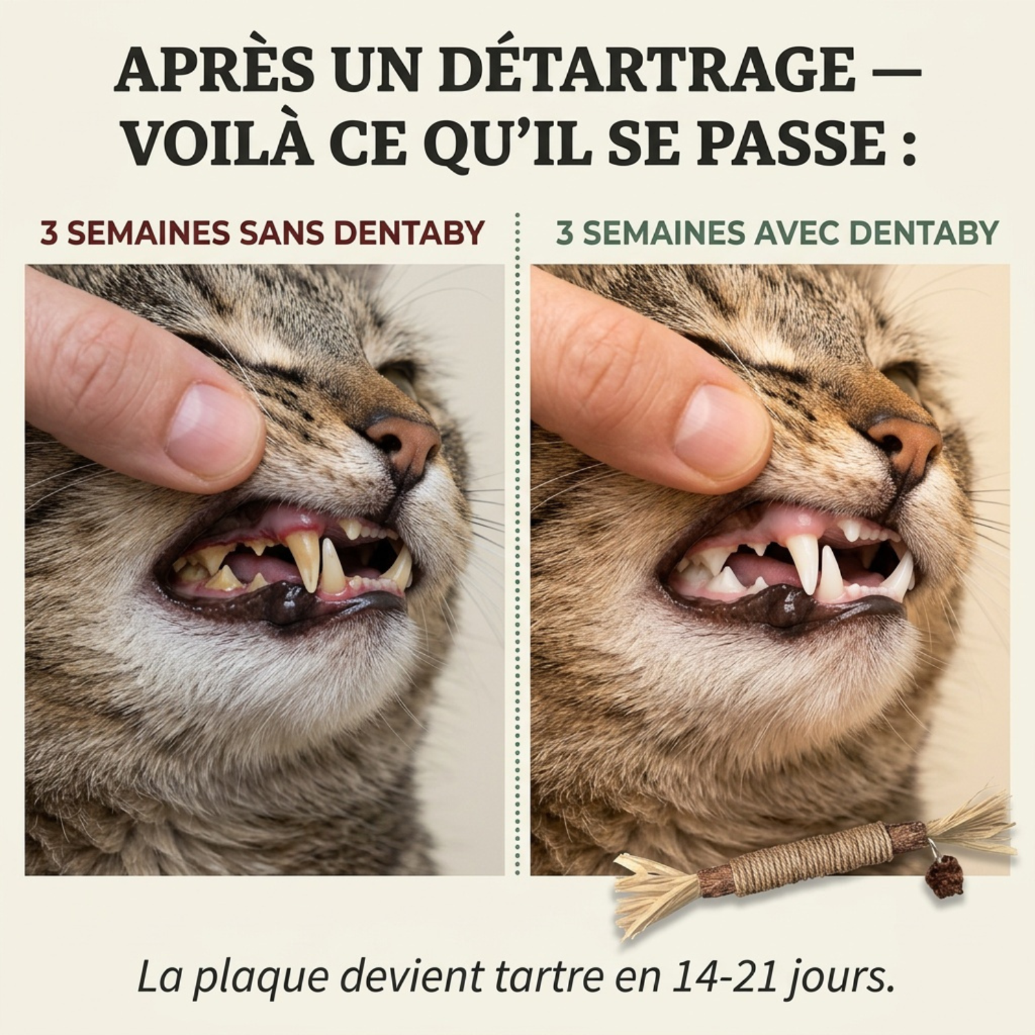 Le seul brossage que ton chat réclame.